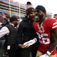 The 49ers Tevin Coleman did not practice earlier this week due to persistent poor air quality in the Bay Area.